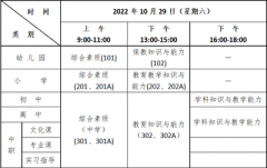 【教師資格】浙江省2022下半年中小學教師資格筆試9月2日起開始網(wǎng)上報名